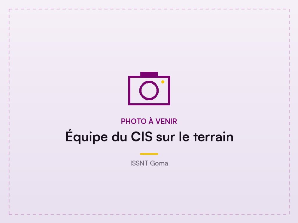 Équipe du CIS sur le terrain